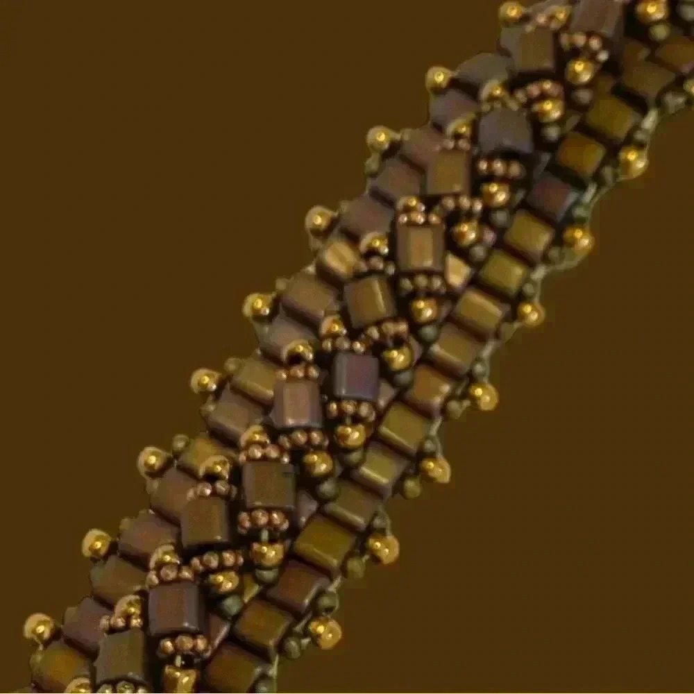 Vintage beaded bracelet, source unknown